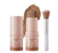 Cream Contour Bronzer Stick for Cheeks Tint, Smooth Long Lasting & Blendable Cream Contour Stick, Highly Pigmented Sweat Proof Face Bronzer Makeup for Face Sculpting
