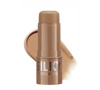 Cream Contour & Highlighter Stick 2-in-1 for Beginners, Long-Lasting Sculpting Kit with Cool Toned Bronzer for Face, Easy to Blend (#01)