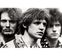 Cream (English Rock Band) Photograph 11 X 17 - Magnificent 1960s Band Portrait - Psychedelic Rock & Roll Blues Supergroup - Eric Clapton - Rare Photo - Poster Art Print