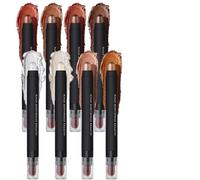 Cream Eyeshadow - 8 Pieces Cream Eyeshadow Stick Set | Highlighter Shimmer Creamy Liner | Long-Lasting Waterproof Formula | For Women Girls | Beauty Holiday Party Makeup Use | Easy Application