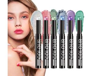 Cream Eyeshadow Pencil | 6 Pieces Shimmering Long Lasting Eye Makeup - Eyeshadow Pencil Makeup Set | for Beauty, Women, Girls, Girlfriend, Daily Routine, Travel, Holiday, Christmas, Birth
