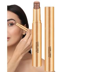 Cream Eyeshadow Pencil - Waterproof Gradient Eye Shadow Stick, Glitter Finish | Tri-Color Blend, Long-Lasting Eye Makeup for Business Professionals, Beginners, Home Use, Smudge-Proof, Port