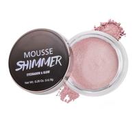 Cream Eyeshadow, Pink Eyeshadow & Highlighter Duo, Pearl Shimmer, #02 | Blendable Pearl Finish, Longwear No Fallout, Smooth Buildable Colour for Inner Corners, Brow Bone & Face Highlighting