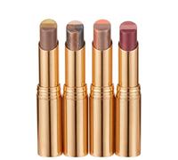 Cream Eyeshadow Stick 4-Pack 3 Colors Matte Earth Tone Pearlescent Shimmery Brownish Orange Rose, Eyeshadow Sticks
