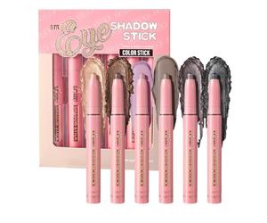 Cream Eyeshadow Stick | Brightener Eyeshadow Pencil Crayon - Shiny Highlighting Pencil Eye Shadow for Women Girls Family Friends Coworkers