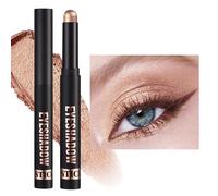 Cream Eyeshadow Stick for Halloween Eye Makeup, Champagne Eye Shadow Highlighter Stick, Waterproof Smoky Eyeshadow, High Pigmented Eye Brightener Highlighter Stick