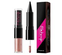 Cream Eyeshadow Stick | Waterproof 2 In 1 Pearl Eyeshadow And Eye Liner - Pencil Eye Liner | for Traveling Business Trip Home School Girlfriend Wife Friend Sister Daughter