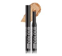 Cream Glitter Eyeshadow Stick, Waterproof Shimmer Cream With Matte Earth & Metal Color Eyeshadow Stick,Finger Blendable, Ideal for Mature Skin (05 Golden Shimmer)