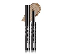 Cream Glitter Eyeshadow Stick, Waterproof Shimmer Cream With Matte Earth & Metal Color Eyeshadow Stick,Finger Blendable, Ideal for Mature Skin (09 Khaki Green Shimmer)