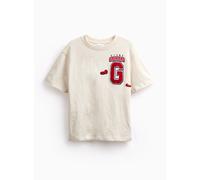 Cream Gremlins Gizmo Varsity T-Shirt 8 years