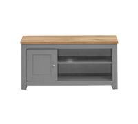 Cream Grey TV Stand Unit Cabinet Entertainment Centre Storage Living Room