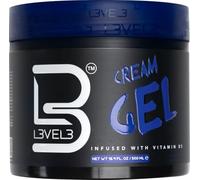 Cream Hair Gel by L3VEL3 for Men - 16.9 oz Gel