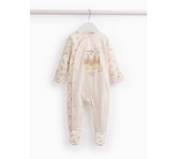 Cream Harry Potter Print Sleepsuit 6-9 months
