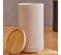 Cream Large Stoneware Canister | Fenwick
