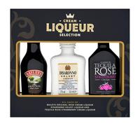Cream Liqueur Selection Gift Set includes Baileys Original 5 isaronno Ve