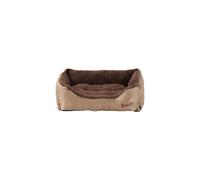 (cream, medium) (Brown, 2XL) Bunty Deluxe Dog Bed | Soft Fleece Animal Pet Bed