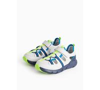 Cream Neon Panel Adventure Sandals 7 Infant