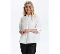 Feminine Shirt with Smock Cuffs - female - Cream - Shirts - White - XL - Blouses & Shirts XL
