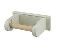 Cream Oak Toilet Roll Holder