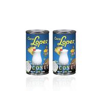 Cream of Coconut Coco Lopez, Set of 2 Cans, 15 oz./ 425 g Each