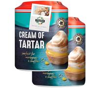 Cream of Tar Tar Bundle with Dr Oetker Cream Of Tartar 120g 2 Pack + Brightdale Kitchen Booklet