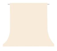 Cream Photography Backdrop for Photoshoot, Fabric 10x10ft | Versatile Studio Photo Backgrounds, Non Reflective, Easy to Use, for Portraits, Product, Party, Video Creation
