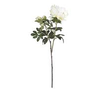 Cream Pinky Peony Rose Artificial Silk Flower (97cm)