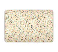 Cream Polka Dot Extra Large Resuable Changing Pad Covers Soft Absorbent Pets Potty Training Mat Anti-Lip Toddler Bedding Products for Kids Bedwetting 52" L x 34" W