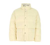 Cream Polyester Down Jacket - male - Jil Sander - Down Jackets - Yellow - XL - Jackets XL
