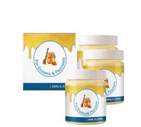 Cream Psoriasis,Natural Scalp Moisturiser,Glacier Glow Eczema Cream with Propolis,for Soft and Soothed Scalp and Skin,Repair Balm for Eczema,100g*3pc