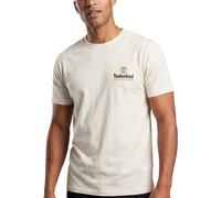 (Cream, S) Timberland Mens T Shirts Casual Summer Top