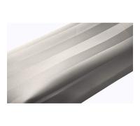 Cream Satin Stripe Shower Curtain Polyester Fabric - VARIOUS SIZES - STANDARD/EXTRA SHORT/EXTRA WIDE/EXTRA LONG - Machine Washable - Weighted Hem -