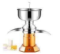 Cream Separator, 100L/H Output, 5L Bowl Capacity, 10500RPM Speed, Stainless Steel Electric Cream Centrifugal Separator
