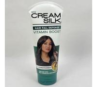 Cream Silk Hair Fall Defense Conditioner, Vitamin Boost with Pro-Vitamin B5 and Marula Oil 350ML
