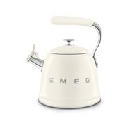 (Cream) Smeg WKF01 Retro Stovetop Whistling Kettle