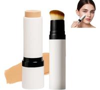 Cream Stick V White Foundation Stick,2 in 1 Full Coverage Hydrating Balm,Sweatproof, Full Coverage, Hydrating, Long Lasting,for All Skin Types