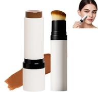 Cream Stick V White Foundation Stick,2 in 1 Full Coverage Hydrating Balm,Sweatproof, Full Coverage, Hydrating, Long Lasting,for All Skin Types