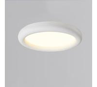Cream Style Resin Ceiling Light, Creative Round Ceiling Light, Full Spectrum Eye Room Light, Bedroom Light, Master Bedroom Light, Study Light,Cream,45Cm/White/55Cm