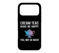 Cream Teas Make Me So Happy Case for iPhone 17 Pro Max