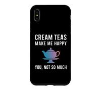 Cream Teas Make Me So Happy Case for iPhone XS Max