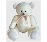 Cream Teddy Bear 80Cm Plush