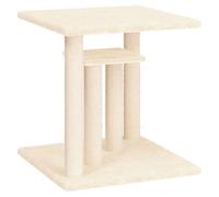 (cream) vidaXL Cat Scratching Posts with Platforms Cat Tree Pet Cat Tower Dark Grey