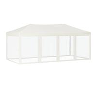 Folding Party Tent with Sidewalls Cream 3x6 m GF0