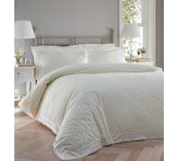 Cream Vintage Lace Broderie Anglaise Bedding / Duvet Cover Set