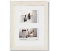 Cream White Double 7x5 inch Photo Frame Walther Home 14x10 inch