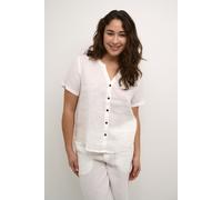 Cream Women's CRBellis Casual Linen Shirt in White | Size: S/M Cream White S/M