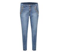 Cream Women's Crholly Jeans-Baiily Fit 7/8, Light Blue Denim, 33W /Regular