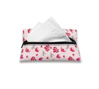 CREAMIC Valentine Travel Size Tissue Pocket Tissues Mini Travel Tissues Packs Travel Tissues Bulk Slim Pocket Tissues Wallet Size Tissue for Guest Wedding Customizable Tissue Bag with Graphic