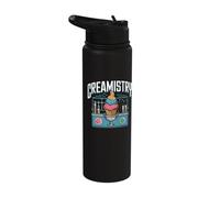 Creamistry Ice Cream Chemistry Fun Stainless Steel Insulated Water Bottle