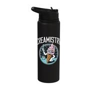 Creamistry Ice Cream Funny Chemistry Chemist Stainless Steel Insulated Water Bottle